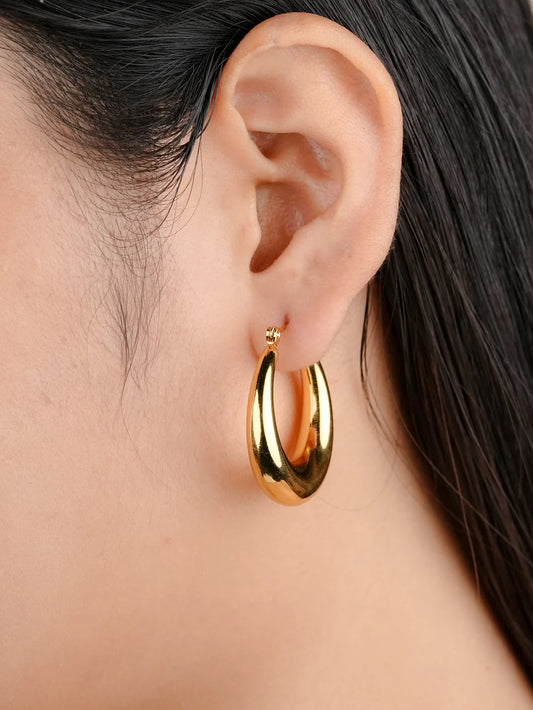 Valentina Earrings. (18K Gold Plated)