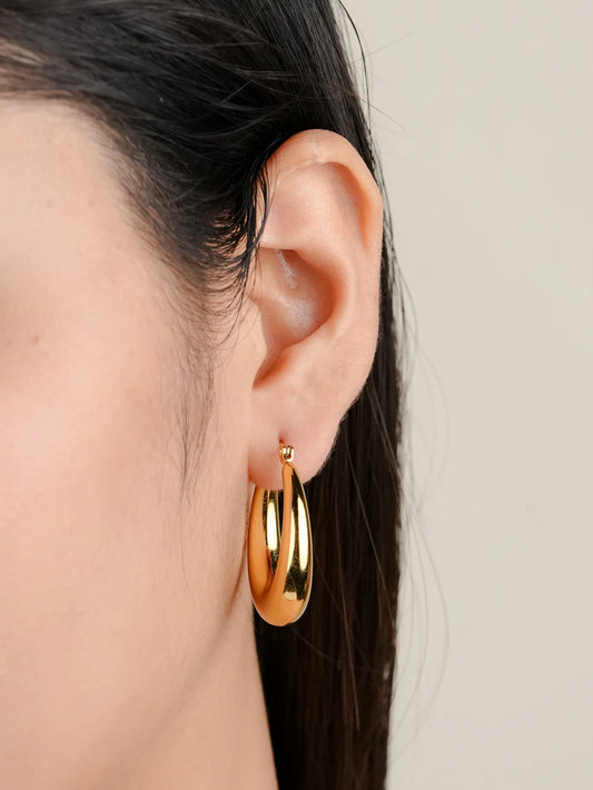 Valentina Earrings. (18K Gold Plated)