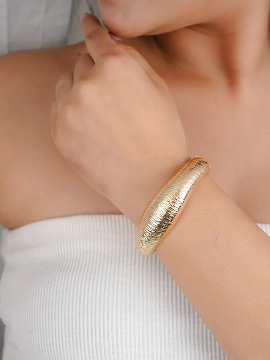 Kendall Band Bracelet. (18k Gold Plated)